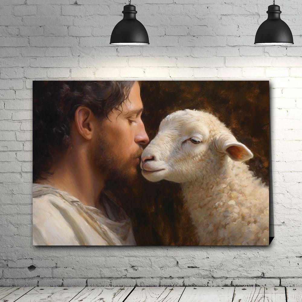 The Love of Savior Canvas Poster Wall Art The Love of Savior Canvas Poster Wall Art